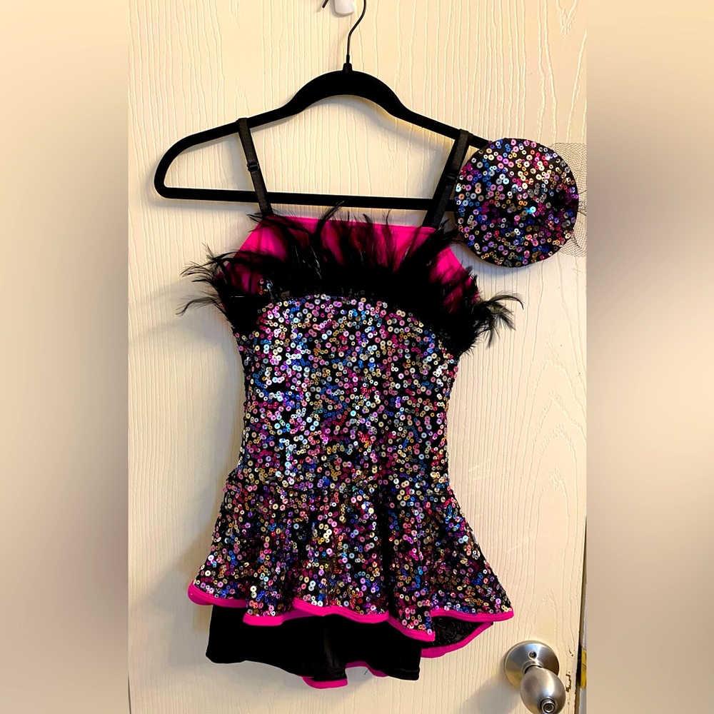 Costume gallery feather jazz hip hop